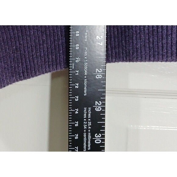 Tommy Bahama Sweater Men XLarge Purple 1/4 Zip Reversible Long Sleeve Pullover - Picture 16 of 16